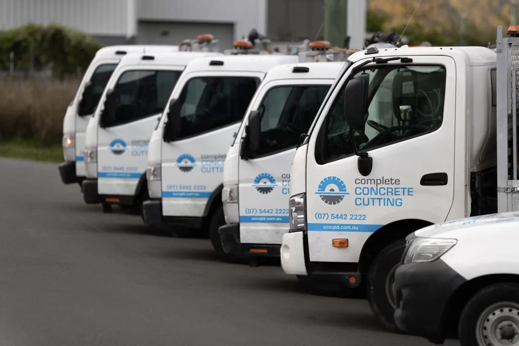 Complete Concrete Cutting fleet experienced and knowledgeable - book the experts today